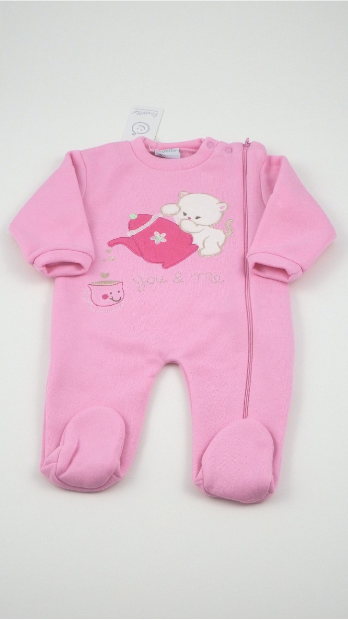 Pigiamone Neonata Pastello P13H