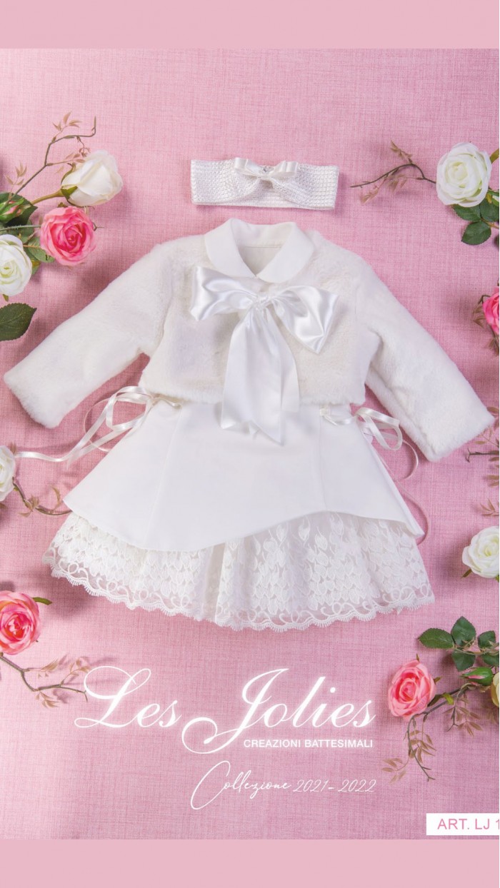Abito Battesimo Bimba Les Jolies LJ1070