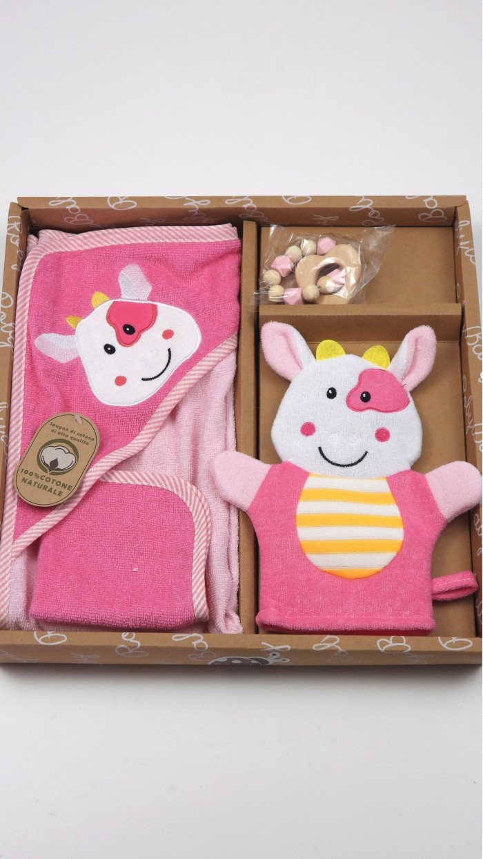 Set Regalo Bagnetto Neonato Robybaby C22352