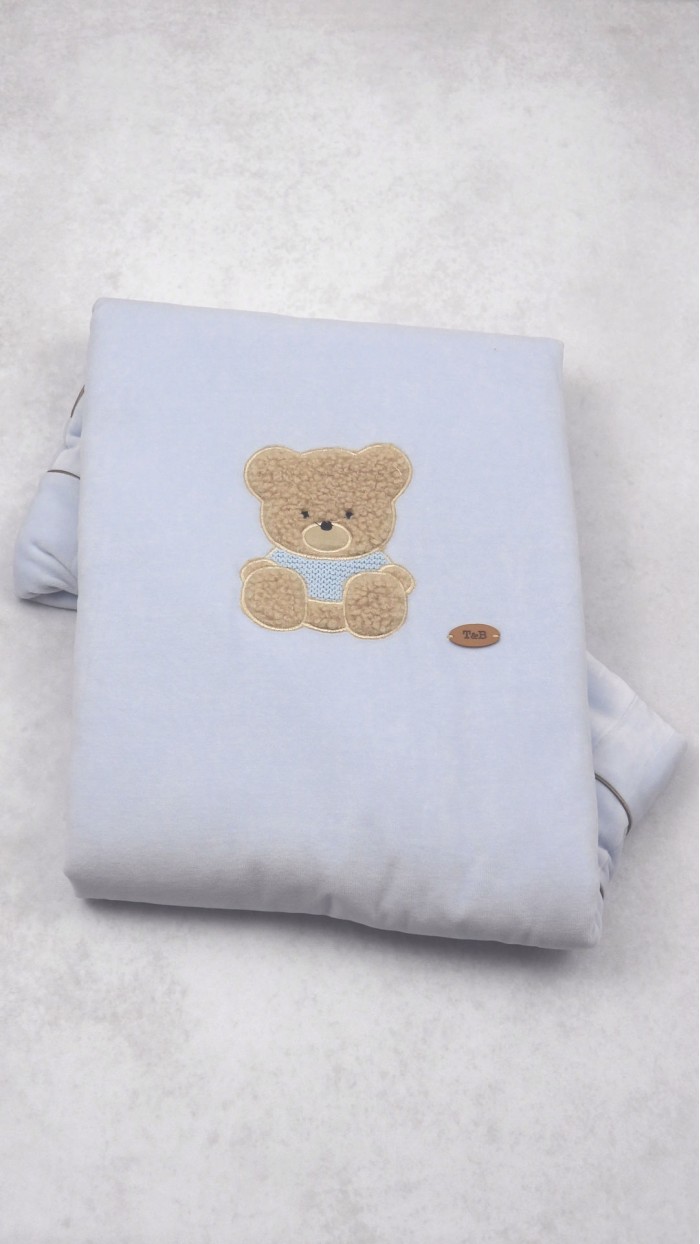 Coperta Culla e Carrozzina Teneri e Belli TC101