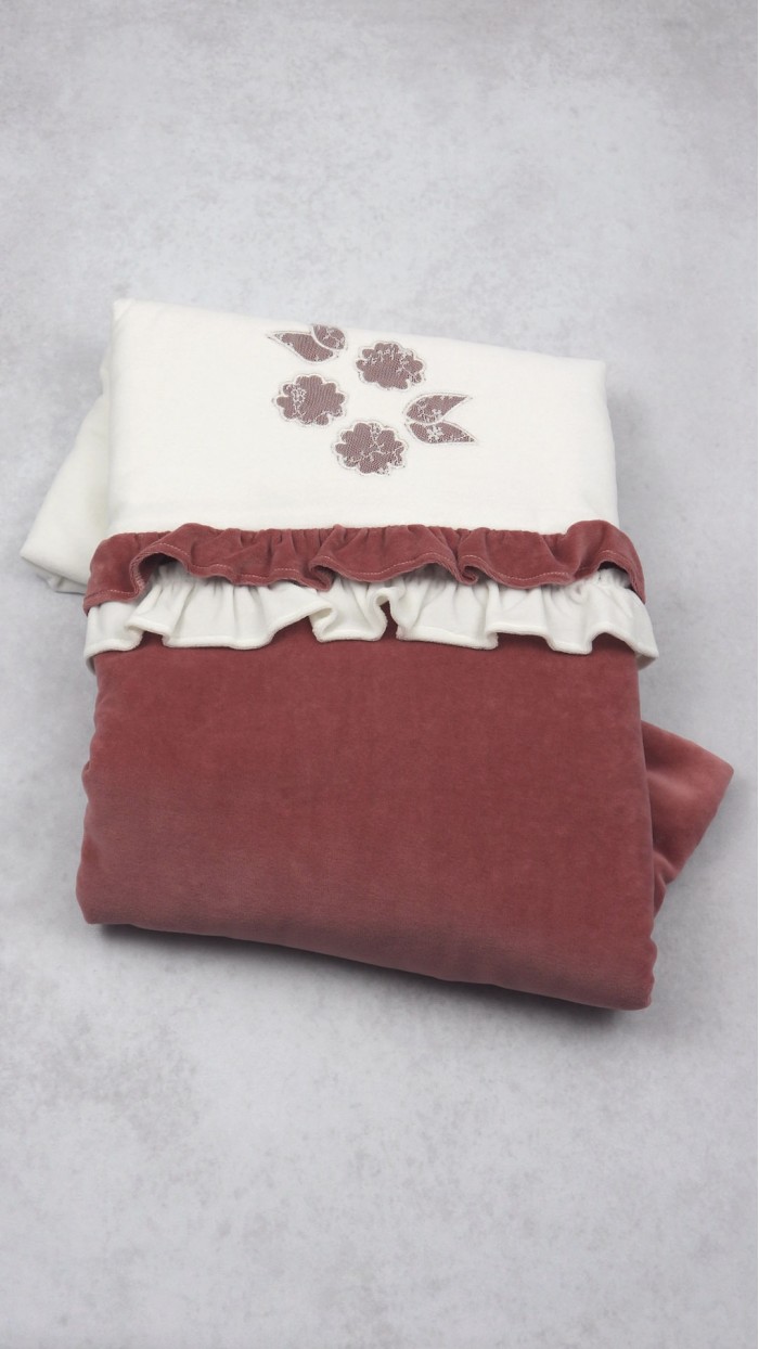Coperta Culla e Carrozzina Teneri e Belli TC110