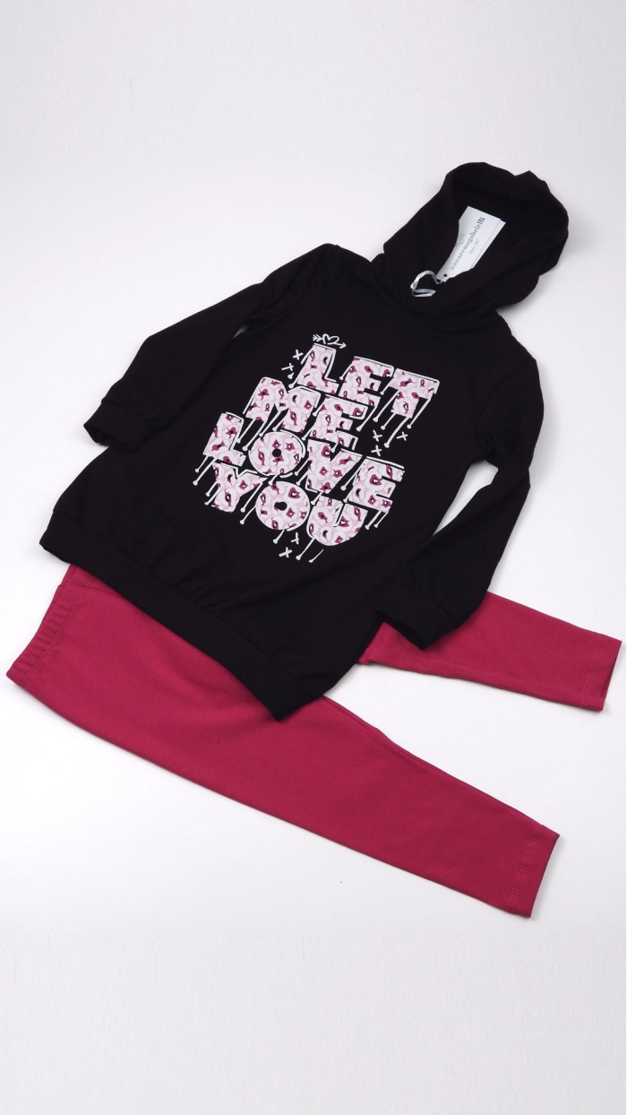 Abito e Leggings Bambina Nazareno Gabrielli NG4545