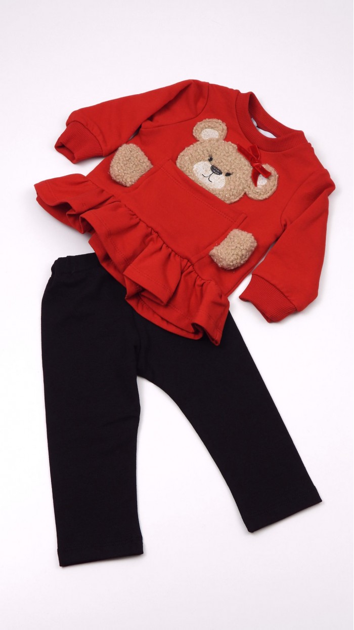Abito e Leggings Neonata Bolle di Sapone 1553