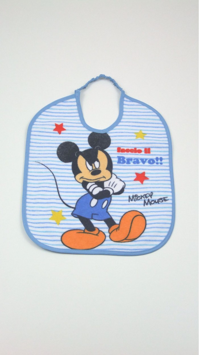 Bavaglino Neonato Disney BAVD18M1