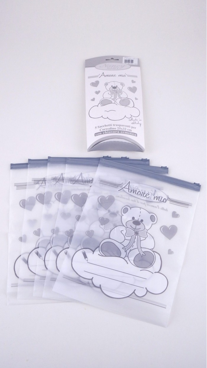 Set Sacchetti Porta Corredino Neonato Nancy Baby