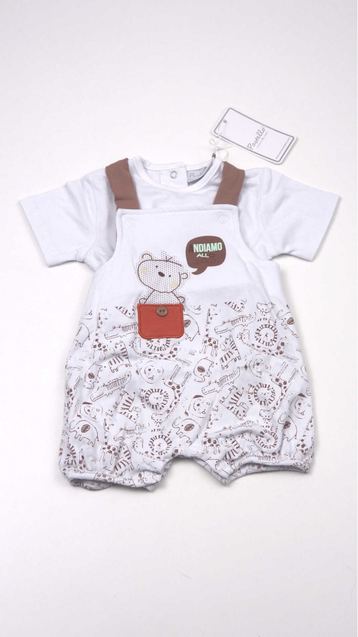 Pagliaccetto Neonato Pastello P17AA1