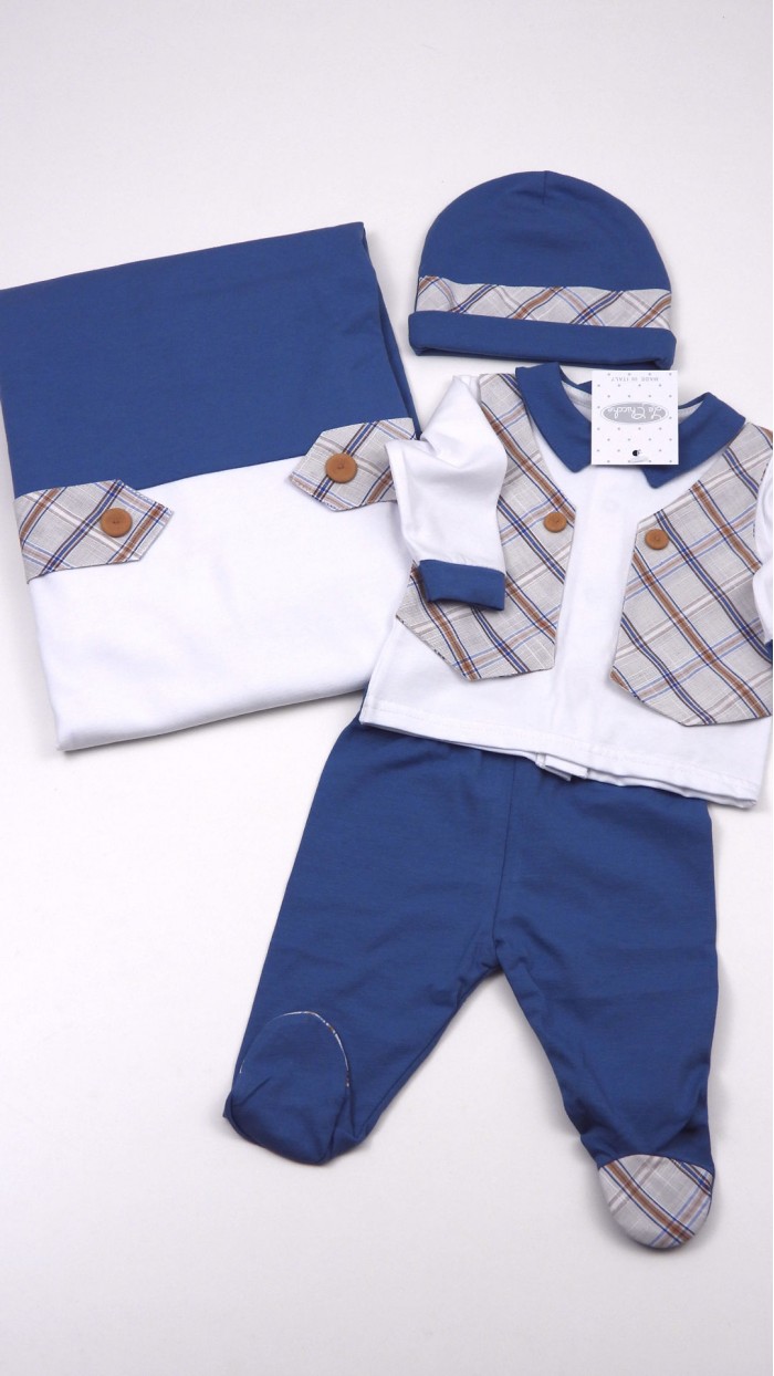 Bauletto Corredino Neonato Nascita Le Chicche BCL5750A