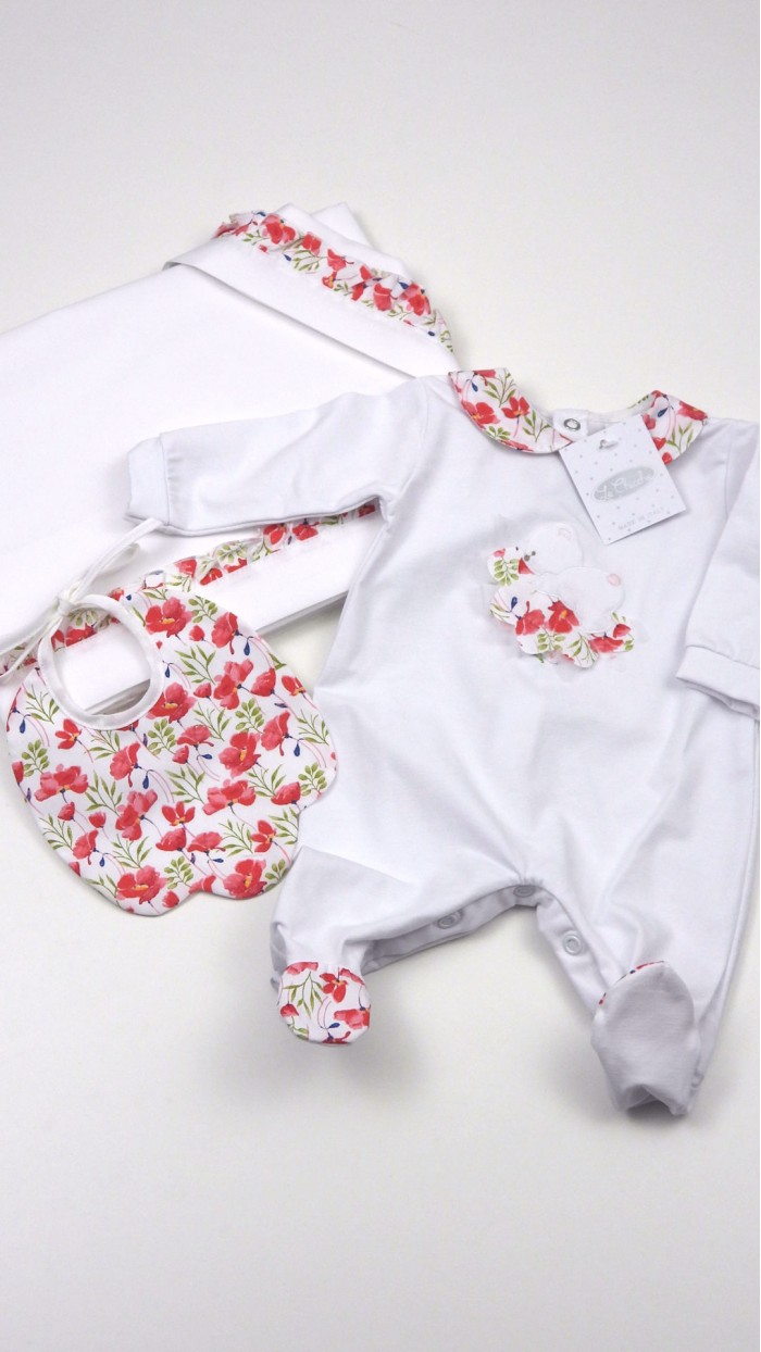 Bauletto Corredino Neonato Nascita Le Chicche BCL5610B