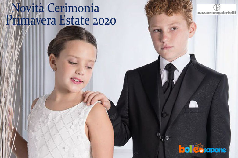 Novità Abiti Cerimonia Bambino e Bambina Primavera Estate 2020 - Bolle di Sapone