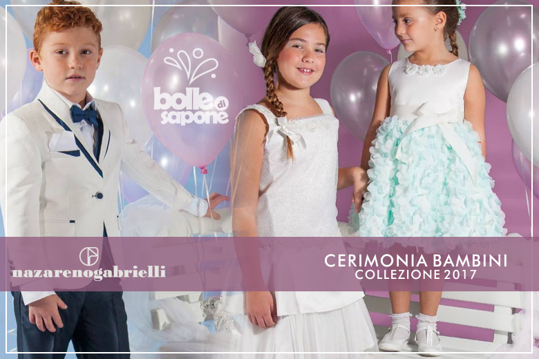 Novità Abiti Cerimonia Bambino Bambina Primavera Estate 2017