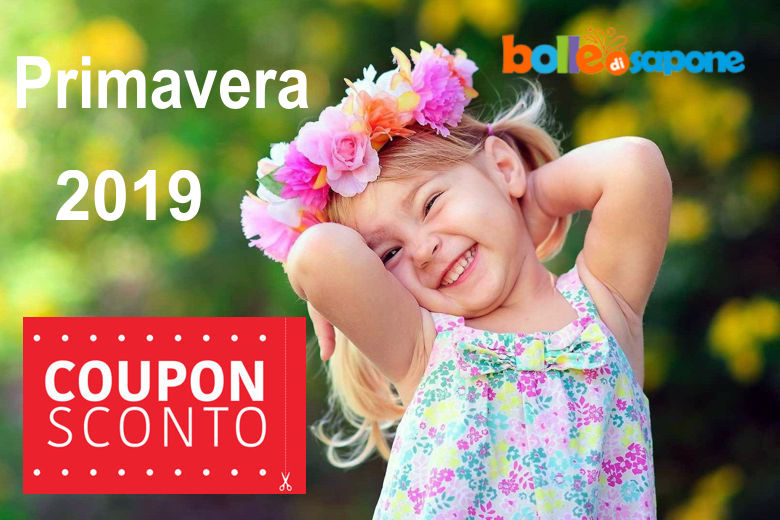 Coupon Sconto 50+10% Primavera 2019 - Bolle di Sapone Abbigliamento Bambini