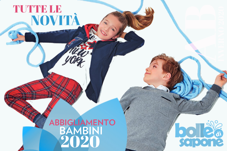 Novità Moda Abbigliamento Bambini Inverno 2020 - Bolle di Sapone Abbigliamento