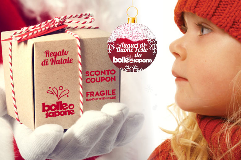 Il Nostro Regalo di Natale Codice Coupon Sconto su Tutti i Prodotti - Bolle di Sapone®